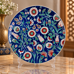 Gece Bahçesi Desenli Tabak 30